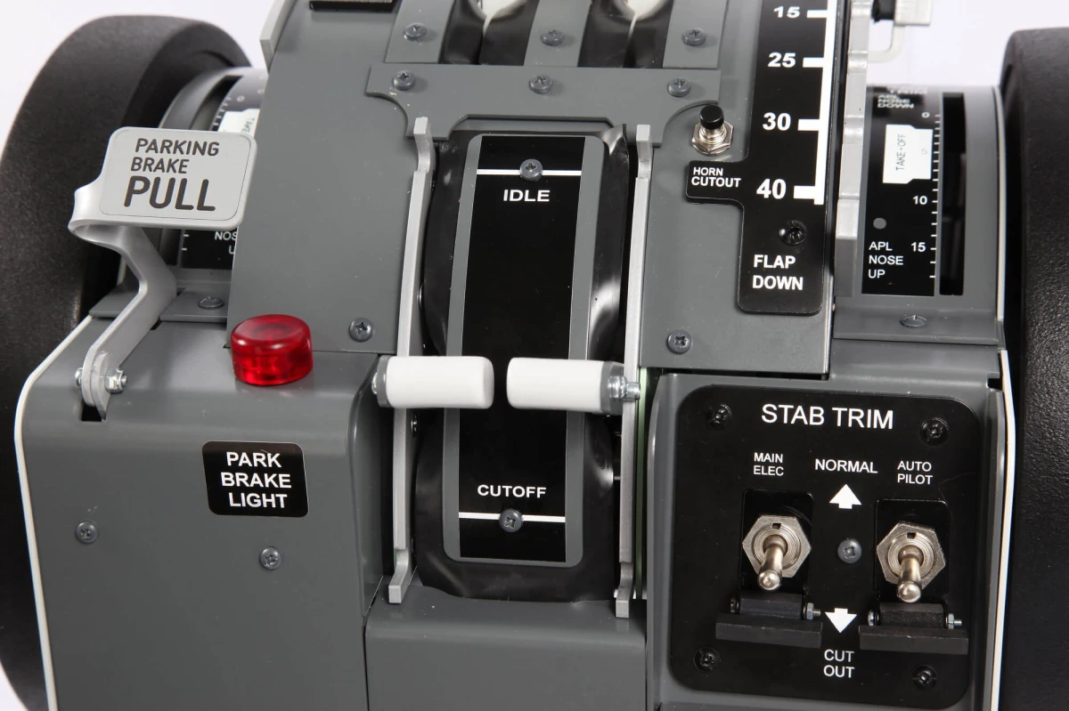 FSC B737NG TQ PRO metal reverse levers middle