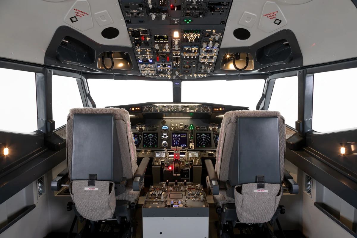 FSC B737NG turnkey professional flight simulator light system full cockpit
