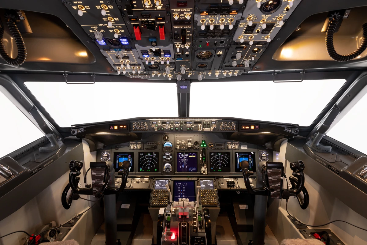 FSC B737NG turnkey professional simulator full cockpit complete