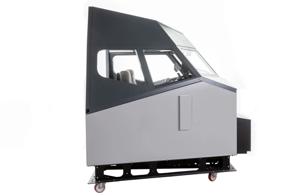 FSC B737NG turnkey professional flight  simulator lateral view 1