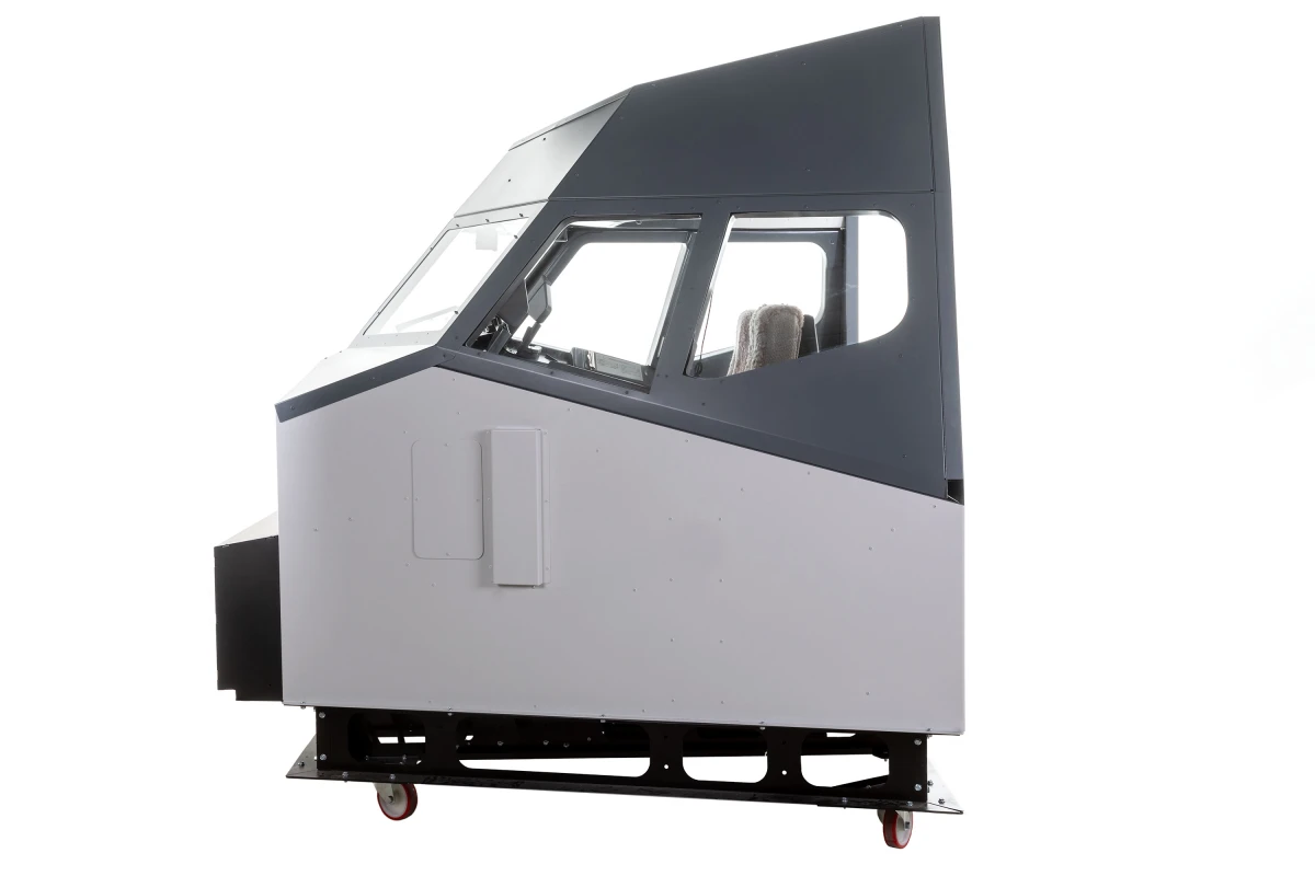 FSC B737NG turnkey professional flight simulator lateral view 2