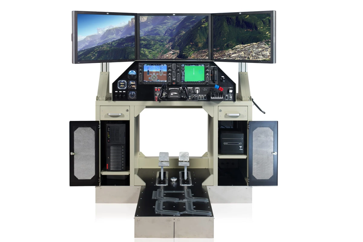 FSC MTGS330 general aviation with garmin 1000 pc system complete