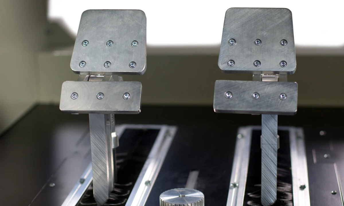 FSC MTGS330 general aviation simulator rudder pedals detail