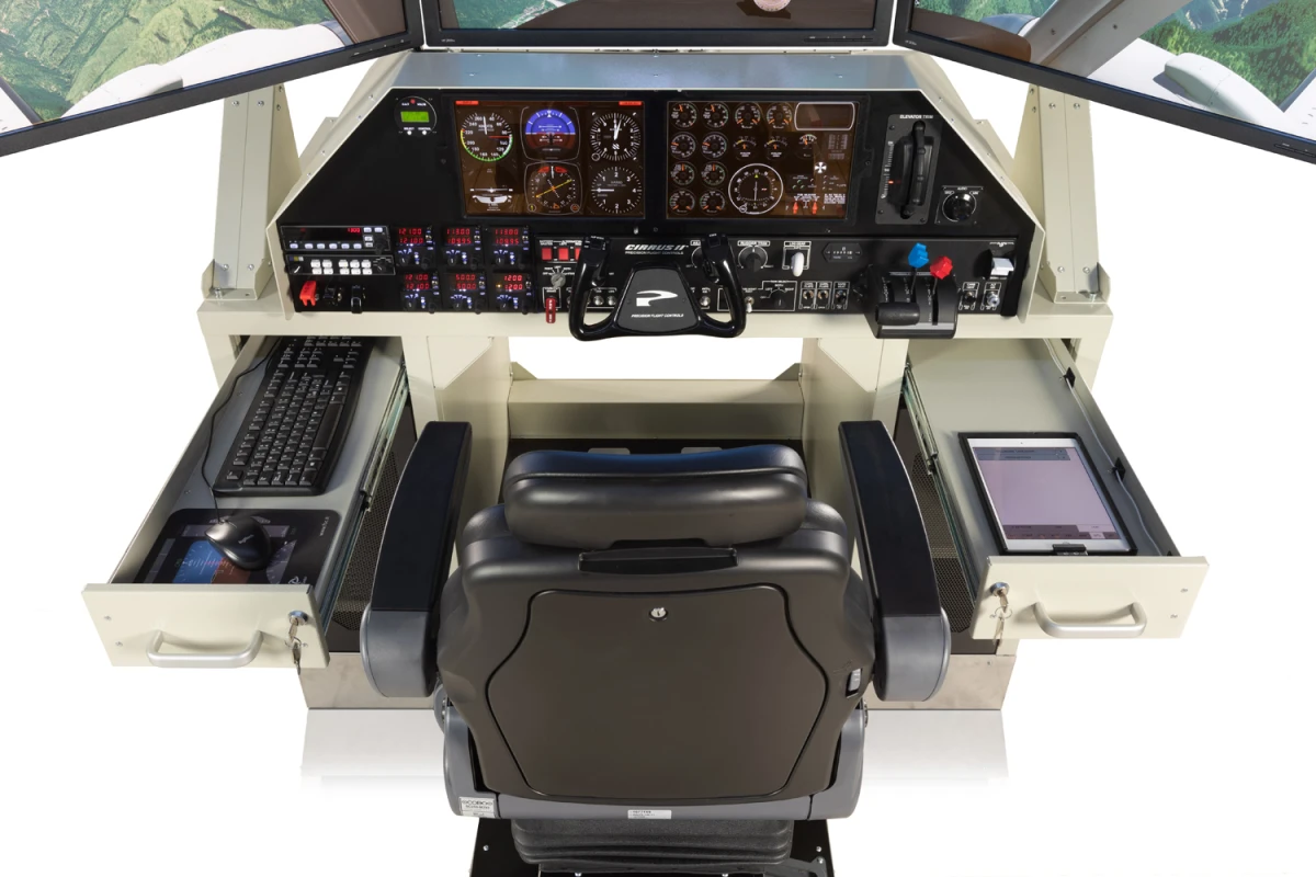 FSC MTGS330 general aviation with touch panels pc system complete