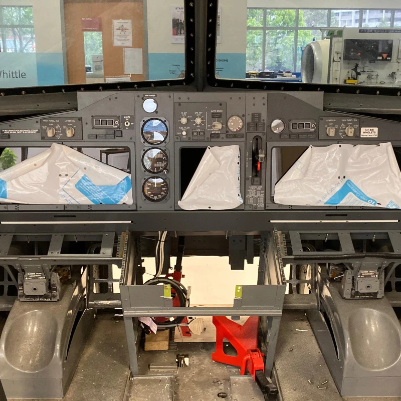 Our MIP inside a real B737
