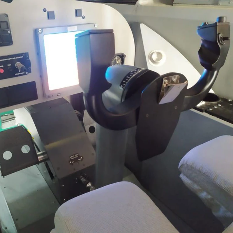 View from the first officer side