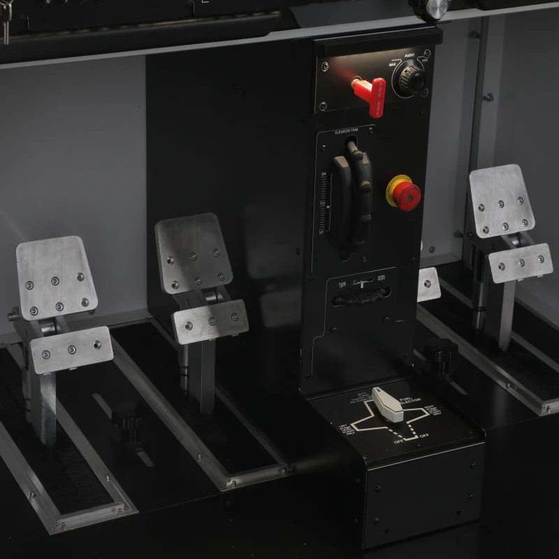 Robust and linked motorized pedals