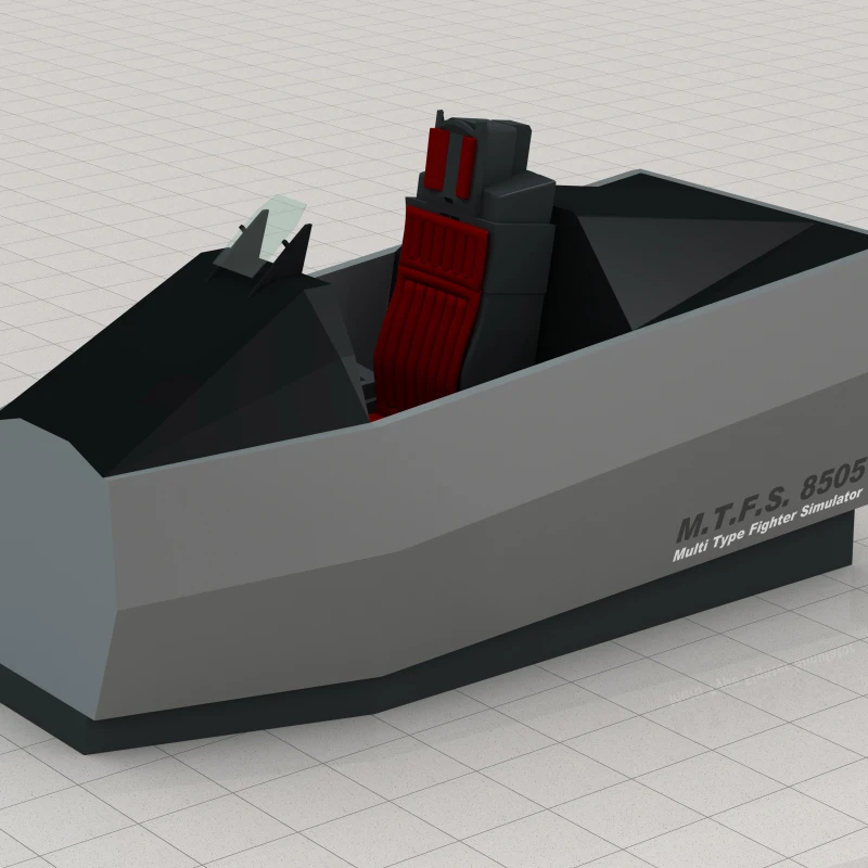 Render of our fight simulator