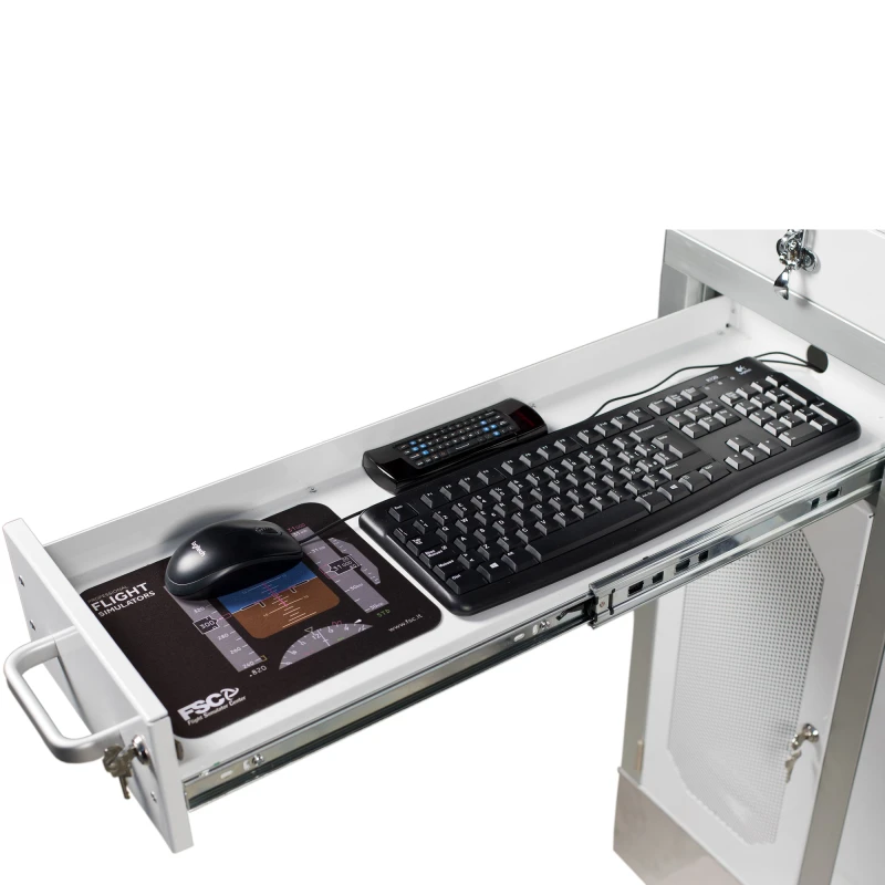 Dedicated drawer for keyboard and mouse