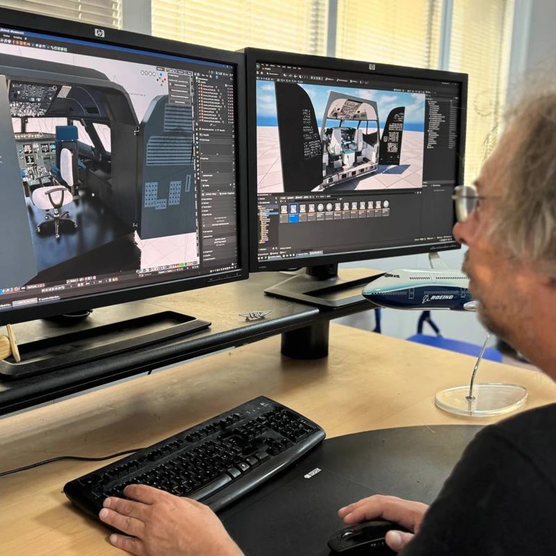 3D graphic design office