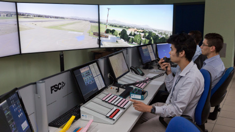 FIS simulator for Marconi Aeronautical college