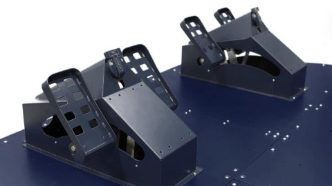 A320 Rudder Pedals with Floorstand and Control Loading System available soon