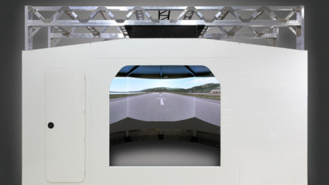 180° Screen Full Visual System available